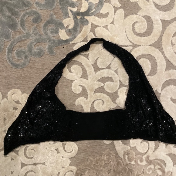 Armani Exchange Sequin Vest size S - Picture 3 of 4